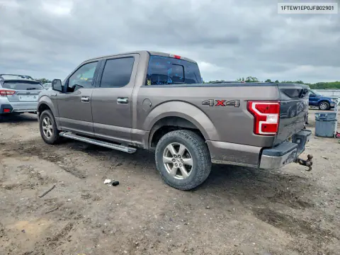 2018 Ford F150 Supercrew VIN 1FTEW1EP0JFB02901 фото 2