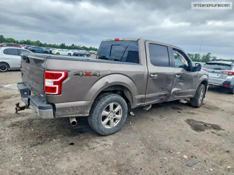 2018 Ford F150 Supercrew VIN 1FTEW1EP0JFB02901 фото 3