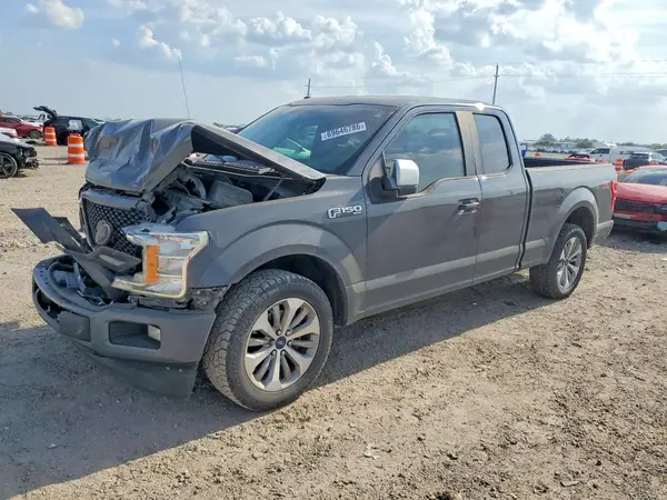 1FTEX1CP7JFB27195 — 2018 Ford F-150, Передняя часть (Front End), фото до ремонта