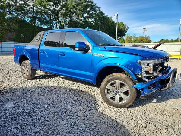 1FTFW1E54JKD96779 — 2018 Ford F-150, фото 4 с аукциона Copart, Передняя часть