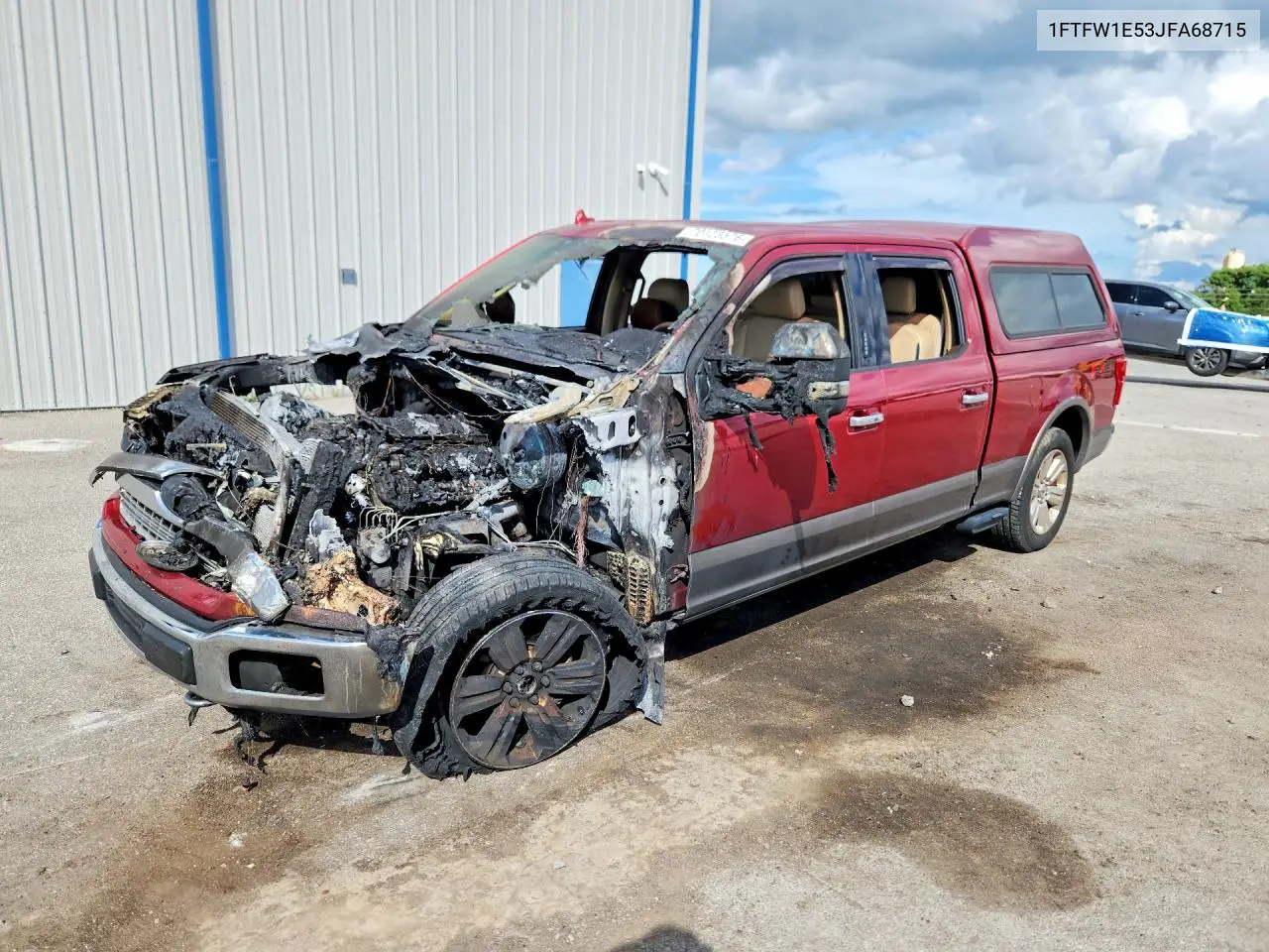 2018 Ford F150 Supercrew VIN 1FTFW1E53JFA68715 фото 1
