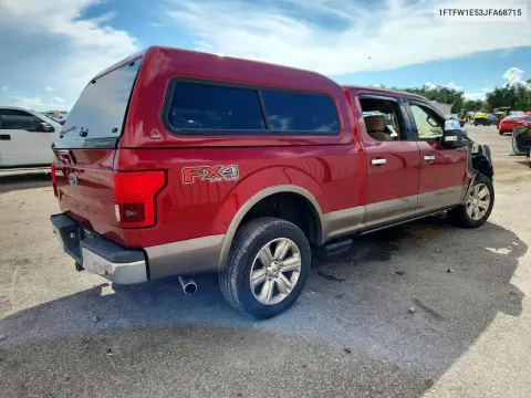 2018 Ford F150 Supercrew VIN 1FTFW1E53JFA68715 фото 3