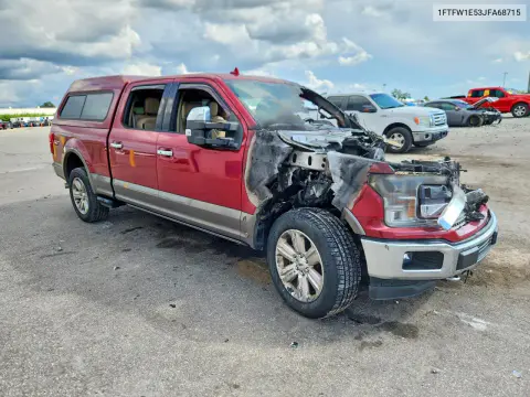 2018 Ford F150 Supercrew VIN 1FTFW1E53JFA68715 фото 4