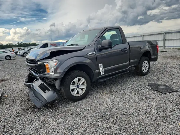 1FTMF1CB2JFB12932 — 2018 Ford F-150, Задняя часть (Rear End), фото до ремонта
