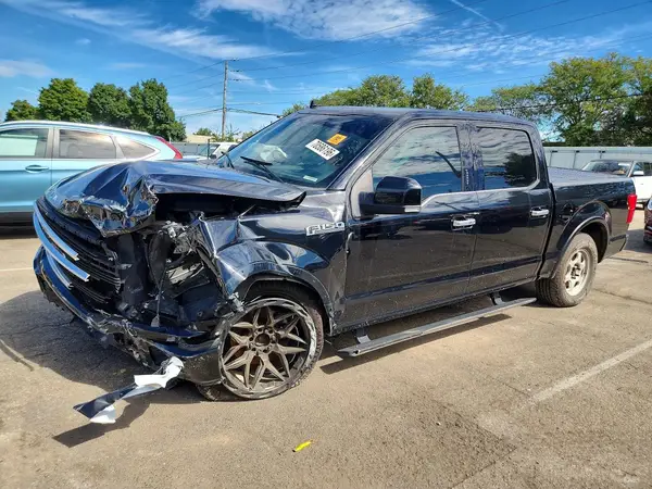 1FTEW1EG6JFB75237 — 2018 Ford F-150, Передняя часть (Front End), фото до ремонта