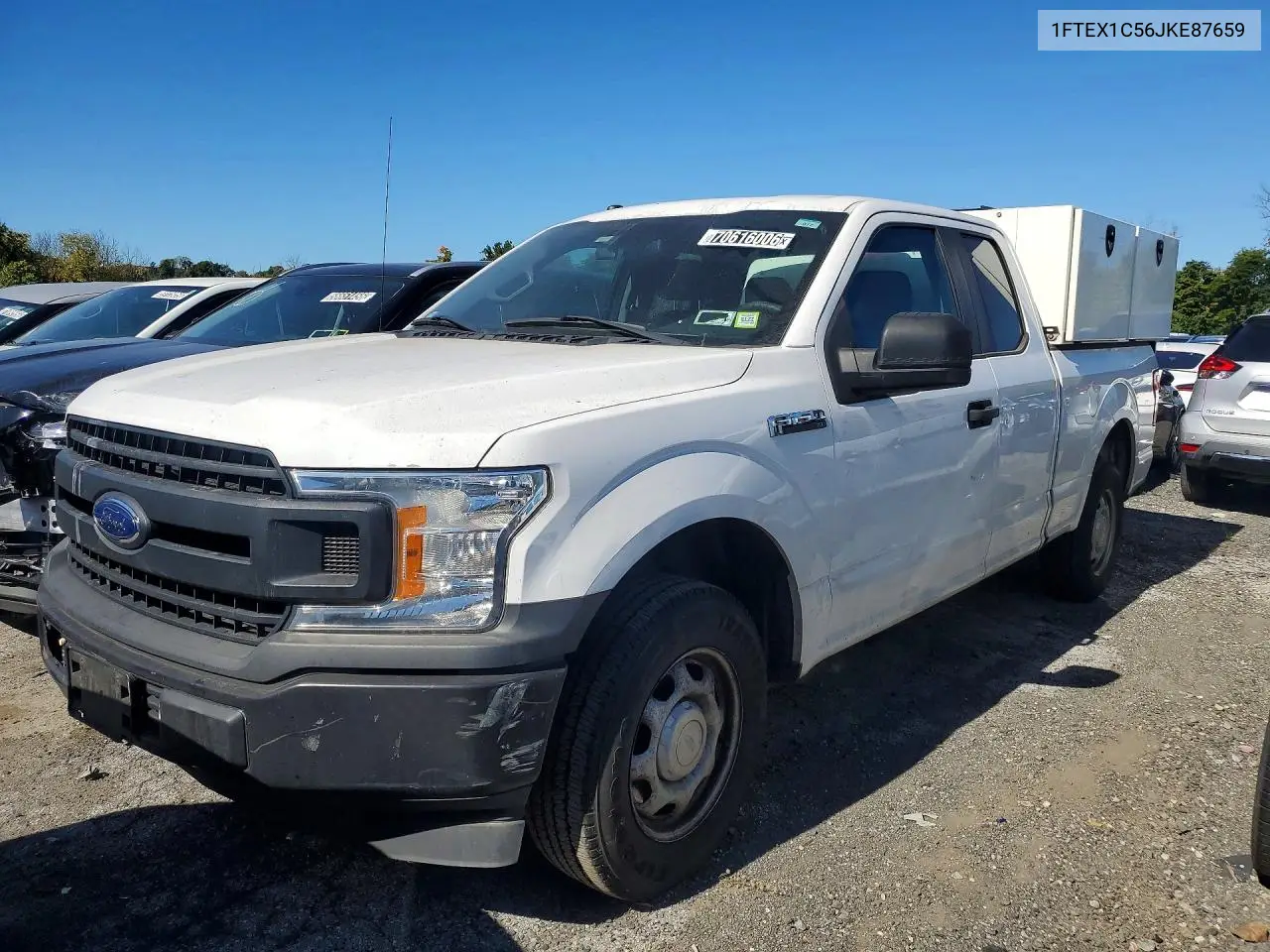 2018 Ford F150 Super Cab VIN 1FTEX1C56JKE87659 фото 1