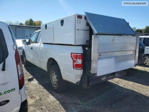 2018 Ford F150 Super Cab VIN 1FTEX1C56JKE87659 фото 2