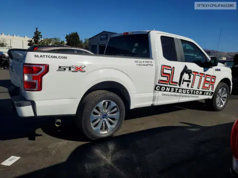 2018 Ford F150 Super Cab VIN 1FTEX1CP6JFA63280 фото 3