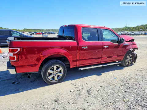 2018 Ford F150 Supercrew VIN 1FTEW1C50JKF86609 фото 3
