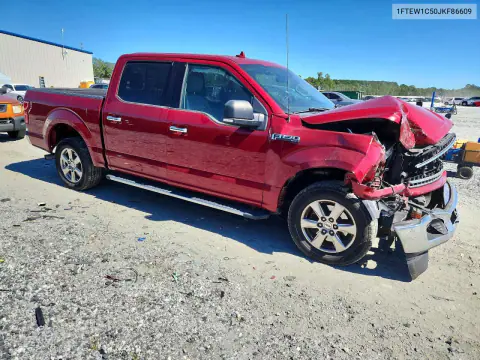 2018 Ford F150 Supercrew VIN 1FTEW1C50JKF86609 фото 4