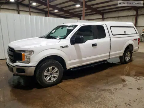 1FTFX1EGXJKC46335 — 2018 Ford F-150, Передняя часть, фото до ремонта