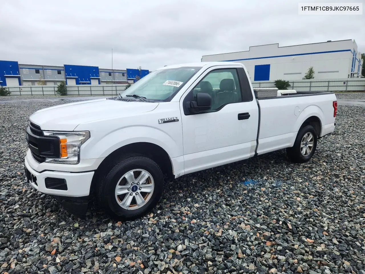 2018 Ford F150 VIN 1FTMF1CB9JKC97665 фото 1