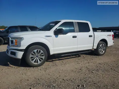 1FTEW1CP7JKC08742 — 2018 Ford F-150, Передняя часть, фото до ремонта