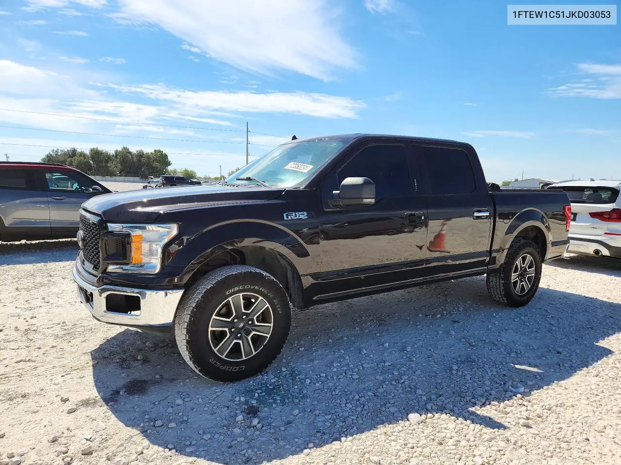 2018 Ford F150 Supercrew VIN 1FTEW1C51JKD03053 фото 1
