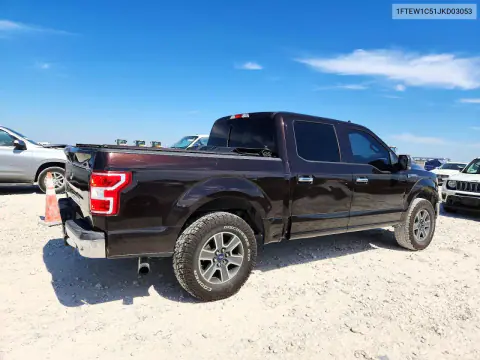 2018 Ford F150 Supercrew VIN 1FTEW1C51JKD03053 фото 3