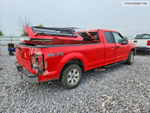 2019 Ford F150 Xlt VIN 1FTEX1E55KKE71306 фото 3
