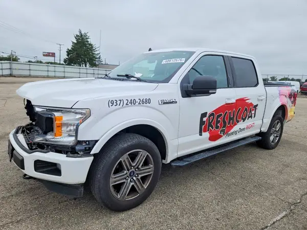 1FTEW1EP1KFA94308 — 2019 Ford F-150, Передняя часть (Front End), фото до ремонта