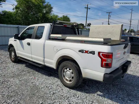 2019 Ford F150 Super Cab VIN 1FTFX1E55KKC92347 фото 2