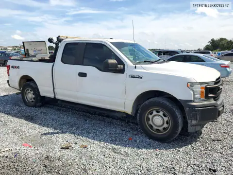 2019 Ford F150 Super Cab VIN 1FTFX1E55KKC92347 фото 4