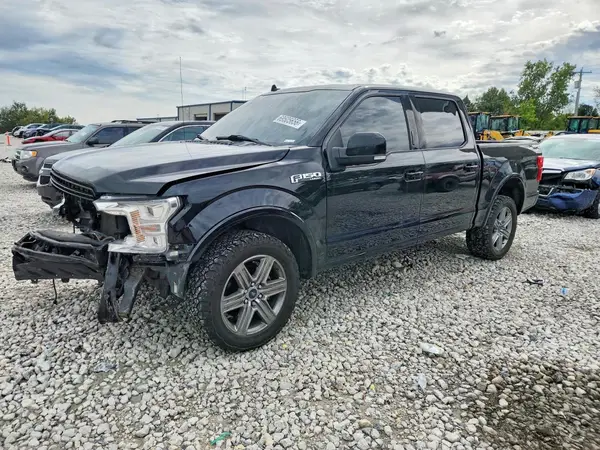 1FTEW1E55KFB71664 — 2019 Ford F-150, Передняя часть (Front End), фото до ремонта