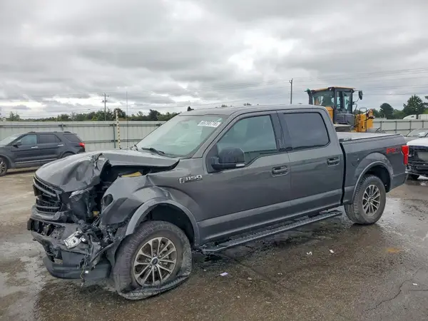 1FTEW1EP0KFC22425 — 2019 Ford F-150, Передняя часть (Front End), фото до ремонта