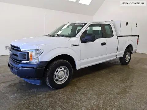 1FTEX1C47KKE83239 — 2019 Ford F-150, Мелкие вмятины и царапины, фото до ремонта