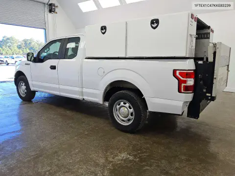 2019 Ford F150 Super Cab VIN 1FTEX1C47KKE83239 фото 2