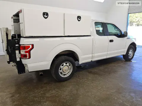 2019 Ford F150 Super Cab VIN 1FTEX1C47KKE83239 фото 3