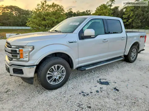 1FTEW1E45KKE33147 — 2019 Ford F-150, Задняя часть, фото до ремонта