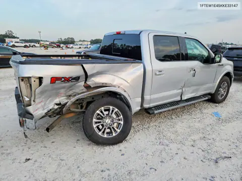 2019 Ford F150 Supercrew VIN 1FTEW1E45KKE33147 фото 3