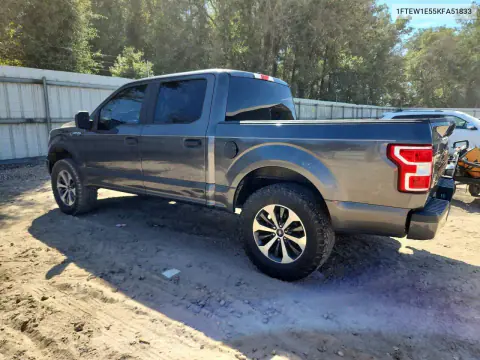 2019 Ford F150 Supercrew VIN 1FTEW1E55KFA51833 фото 2
