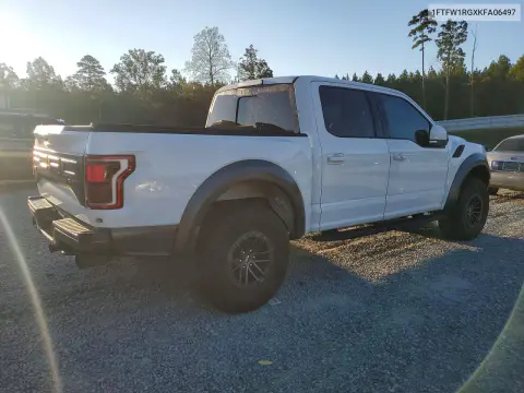 2019 Ford F150 Raptor VIN 1FTFW1RGXKFA06497 фото 3