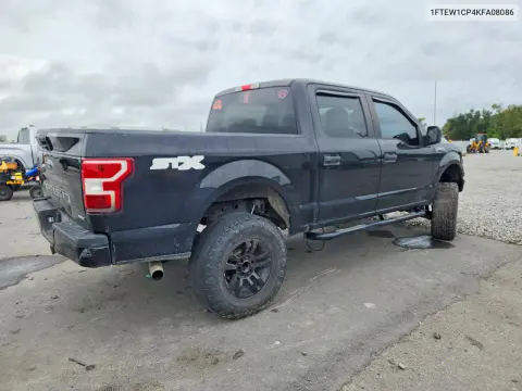 2019 Ford F150 Supercrew VIN 1FTEW1CP4KFA08086 фото 3