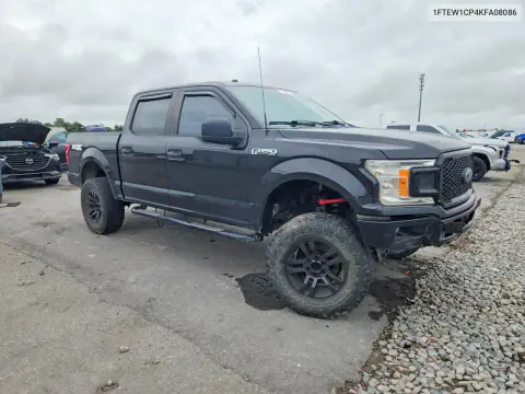 2019 Ford F150 Supercrew VIN 1FTEW1CP4KFA08086 фото 4