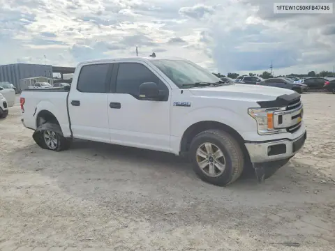 2019 Ford F150 Supercrew VIN 1FTEW1C50KFB47436 фото 4
