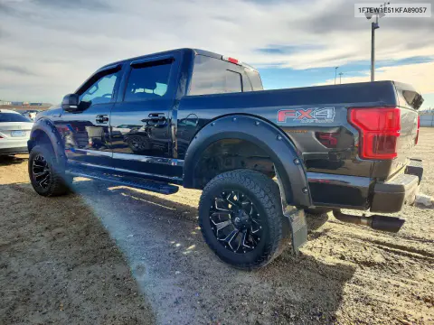 2019 Ford F150 Supercrew VIN 1FTEW1E51KFA89057 фото 2