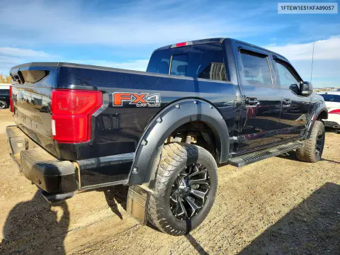 2019 Ford F150 Supercrew VIN 1FTEW1E51KFA89057 фото 3
