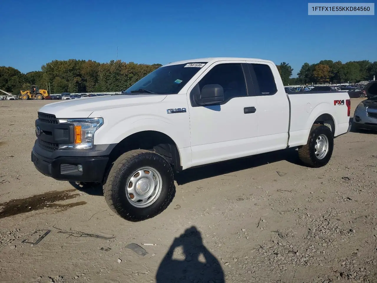2019 Ford F150 Super Cab VIN 1FTFX1E55KKD84560 фото 1