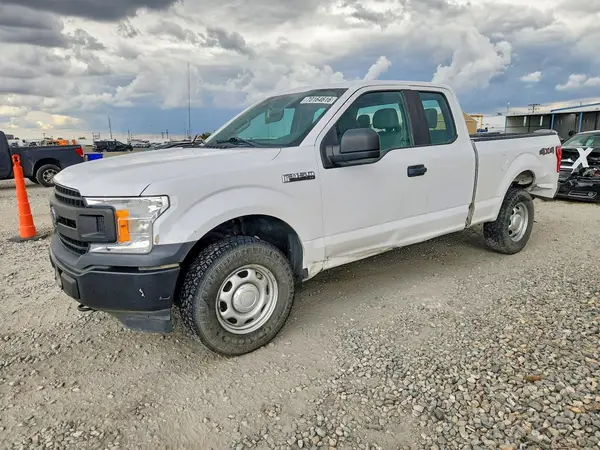 1FTEX1EP0LKE44808 — 2020 Ford F-150, Град (Hail), фото до ремонта