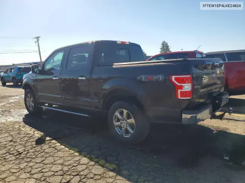 2020 Ford F150 Supercrew VIN 1FTEW1EP4LKE24824 фото 2