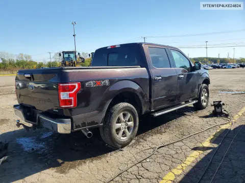 2020 Ford F150 Supercrew VIN 1FTEW1EP4LKE24824 фото 3