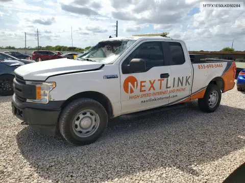 1FTFX1E50LKD50284 — 2020 Ford F-150, Сторона, фото до ремонта