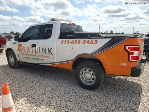 1FTFX1E50LKD50284 — 2020 Ford F-150, фото 2 с аукциона Copart, Сторона