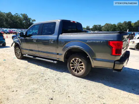 1FTEW1CP6LFA82384 — 2020 Ford F-150, фото 2 с аукциона Copart, Передняя часть