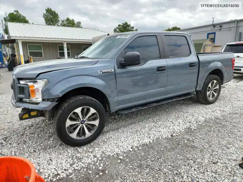 1FTEW1C51LKD16050 — 2020 Ford F-150, Передняя часть, фото до ремонта