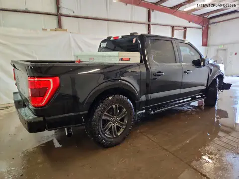 2021 Ford F150 Supercrew VIN 1FTEW1CP0MFC62686 фото 3