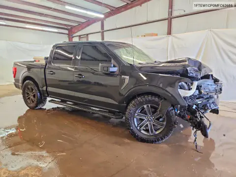 2021 Ford F150 Supercrew VIN 1FTEW1CP0MFC62686 фото 4