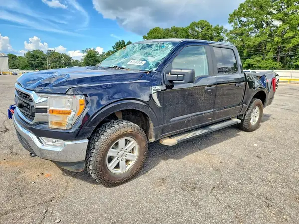 1FTEW1EP7MKE91287 Ford F-150 2021 — повреждение Передняя часть, фото до ремонта