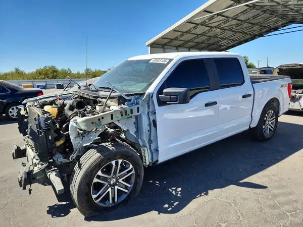 1FTEW1CP4MKD23156 — 2021 Ford F-150, Передняя часть (Front End), фото до ремонта