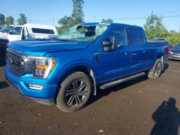 1FTFW1E87MKD62494 — 2021 Ford F-150, Передняя часть (Front End), фото до ремонта